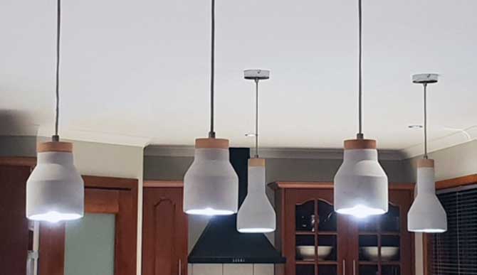 Indoor lighting installation